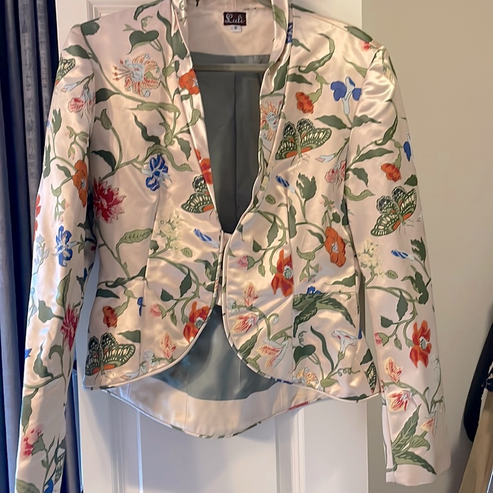 Vintage luli stylish coat size 8